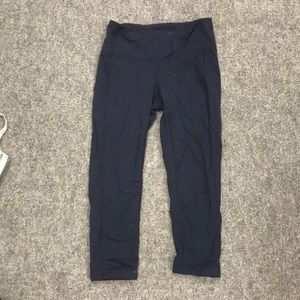 Athleta navy blue leggings